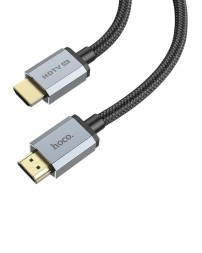 Кабель HDTV - HDTV v2.0 Hoco US03 4K/60Hz 1м черный