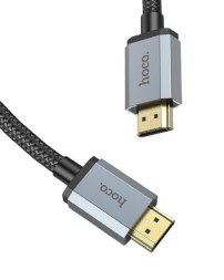 Кабель HDTV - HDTV v2.0 Hoco US03 4K/60Hz 1м черный