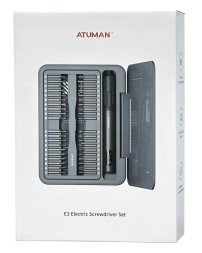 Отвертка электрическая 95в1 ATuMan E3 Electric Precisoon Screwdriver Set черная