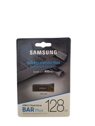 3.1 USB флэш накопитель Samsung 128GB BAR Plus 400MB/s серая