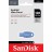  3.2 USB флеш накопитель SanDisk 128GB SDCZ550-128G-G46NB Ultra Curve синии
