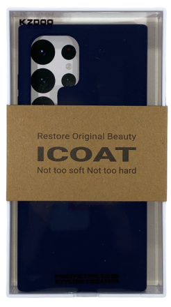  Накладка для Samsung Galaxy S23 Ultra K-Doo iCoat силикон синяя