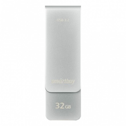  3.0/3.2 USB флеш накопитель Smartbuy Gen.1 032GB M1 Metal Grey (SB032GM1G)