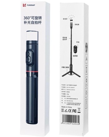  Монопод Funsnap Tripod Bluetooth черный