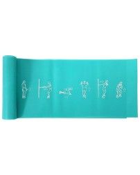 Резинка для фитнеса Yunmai 0.35mm  YMTB-T301бирюзовый