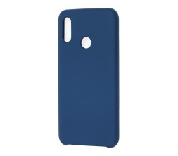 Накладка для Huawei P Smart (2019)/Honor 10 Lite Silicone cover темно-синяя