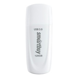 3.0/3.1 USB флеш накопитель SmartBuy 128GB Scout (SB128GB3SCW) белый