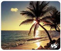 Perfeo Коврик для компьютерной мыши "Пляж", Рис.5 (180*220*2 мм), ткань+резиновое основание