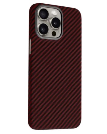  Накладка для i-Phone 15 Pro K-Doo Kevlar пластик красная