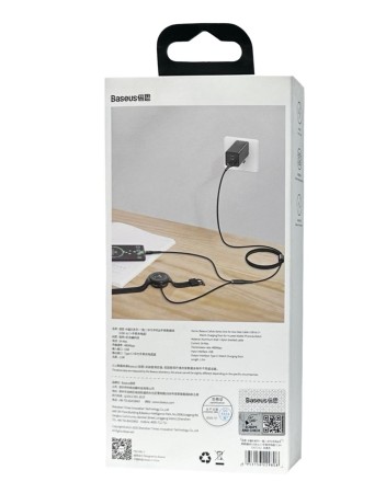  Док-станция Baseus Cafule One-for-two Type-C Huawei Mobile and Watch CA1T2-G1 черная