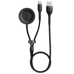 Док-станция Baseus Cafule One-for-two Type-C Huawei Mobile and Watch CA1T2-G1 черная