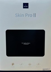 Папка для MacBook 13,6 Air WIWU Skin Pro 2 Macbook 2022 черная