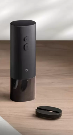  Электрический штопор Xiaomi с резаком для фольги чёрный