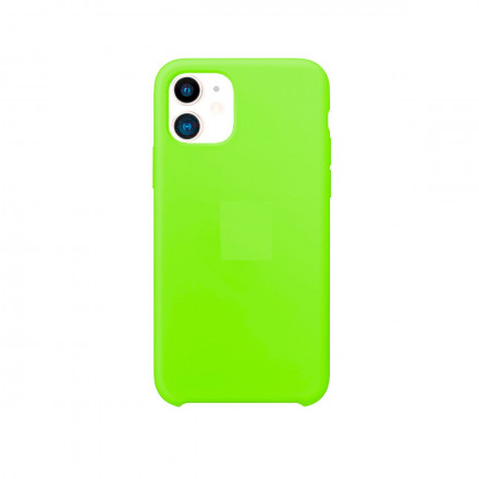 Чехол-накладка  i-Phone 12 mini Silicone icase  №60 травяная