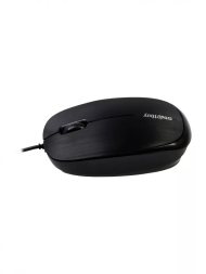 Мышь проводная Smartbuy ONE 214 USB/DPI 1200/3 кнопки/1.3м (SBM-214-K) черная
