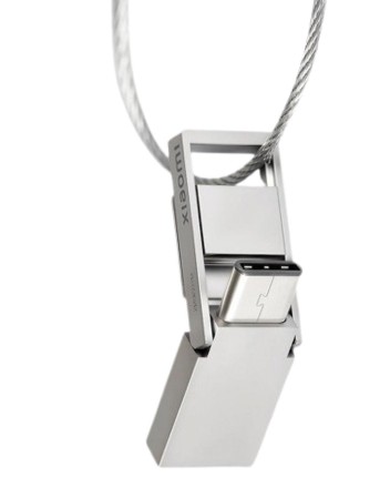  USB флеш накопитель Xiaomi Dual Interface USB Flash Drive 64Gb (XMUP21YM) серебристый