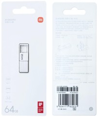 USB флеш накопитель Xiaomi Dual Interface USB Flash Drive 64Gb (XMUP21YM) серебристый