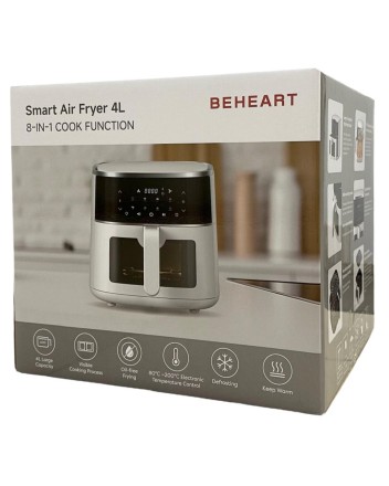  Аэрогриль Beheart Smart Air Fryer 4л (AF-E4003-AS/EU) белый