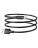  Usb Кабель-зарядка магнитный Micro Borofone BX41 Amiable 2.4A 1м силиконовый черный