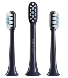 Сменные насадки для зубной щетки MiJia Standart T301/T302 (3шт) MBS303 синие