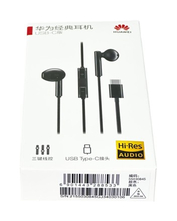  Стереонаушники Huawei CM33 с микрофоном Type-C черные