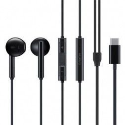 Стереонаушники Huawei CM33 с микрофоном Type-C черные