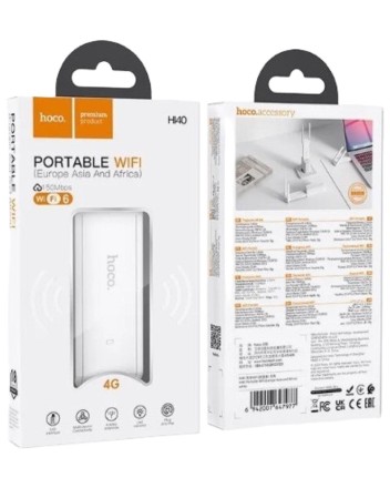  WiFi-роутер Hoco HI40 Wi-Fi6 4G 150Мбит/с белый