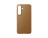  Накладка для Samsung Galaxy S25 MagSafe Kindsuit Case кожанный светло-коричневый