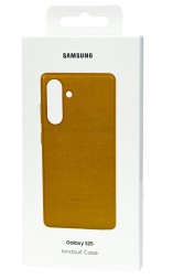 Накладка для Samsung Galaxy S25 MagSafe Kindsuit Case кожанный светло-коричневый