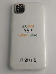Чехол-накладка силикон 2.0мм Huawei Y5P/Honor 9S прозрачный