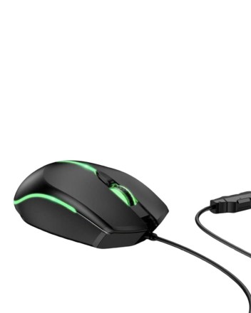  Мышь проводная Hoco GM37 черная