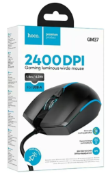 Мышь проводная Hoco GM37 черная