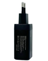 Сетевое зарядное устройство EOFE E601 1C/1USB 65W черное