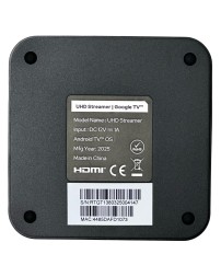 ТВ-приставка Rocktek GT1 UHD Google TV Box 2ГБ/32ГБ черная