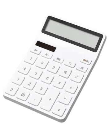  Калькулятор Kaco Lemo Desk Electronic Calculator (K1410) белый