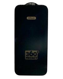 Защитное стекло для i-Phone 17 Air Supglass SG-09 Антишпион чёрное