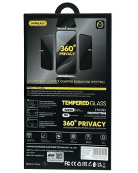 Защитное стекло для i-Phone 17 Air Supglass SG-09 Антишпион чёрное