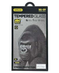 Защитное стекло для i-Phone 17 Air Supglass SG-09 Антишпион чёрное