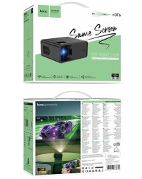 Проектор HOCO DT6 Smart projector 720P (Screen version) серый