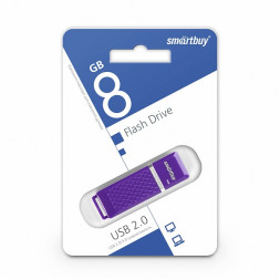 USB флеш накопитель Smartbuy 8GB Quartz series Violet (SB8GBQZ-V)