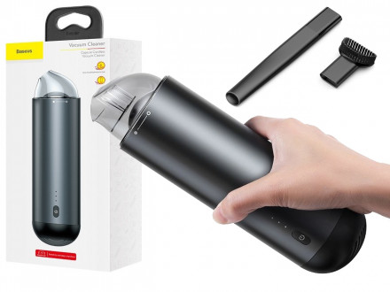 Автомобильный пылесос Baseus Cordless Vacuum Cleaner (CRXCQ01-01) черный