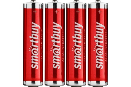  Батарейка алкалиновая Smartbuy LR03/4B (48/480) SBBA-3A04B