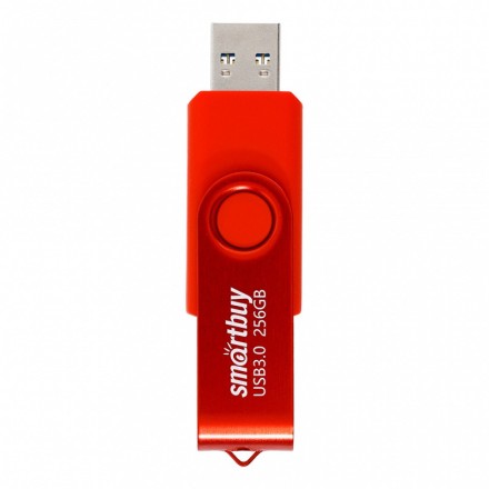  3.0/3.1 USB флеш накопитель SmartBuy 256GB Twist Red (SB256GB3TWR)