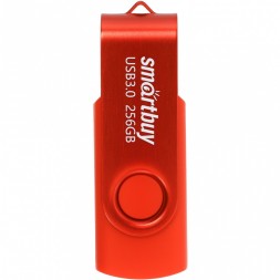 3.0/3.1 USB флеш накопитель SmartBuy 256GB Twist Red (SB256GB3TWR)
