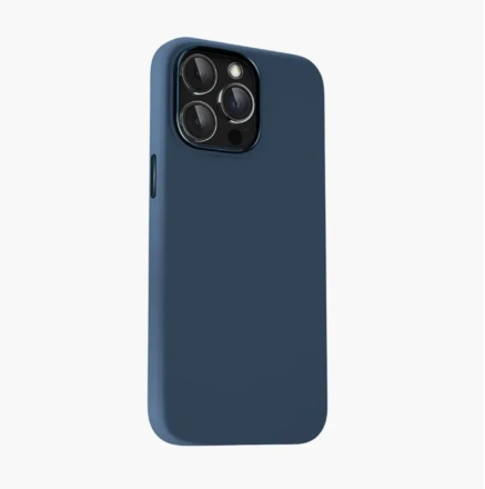  Накладка для i-Phone 15 Pro Max Keephone Rosana Magsafe синий