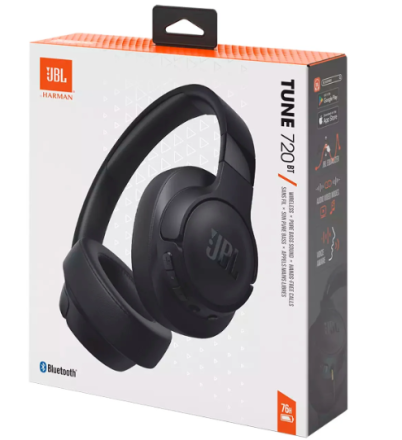  Стереонаушники Bluetooth Полноразмерные JBL T720BT BT5.0/450mAh/40ч черные