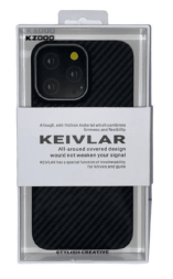 Накладка для i-Phone 15 Pro K-Doo Kevlar карбон черная