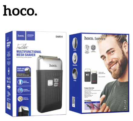  Электробритва Hoco DAR14 Feather 1400mAh черная
