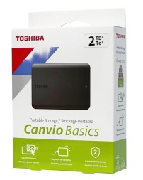 Внешний HDD Toshiba Canvio Basics 2TB (HDTB520EK3AA) черный