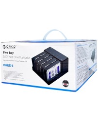 Док-станция для 5 HDD Orico 6558US3-C 5Gbps USB-C черный